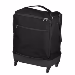 Valise trolley - XCase - 57 L - Noir - Souple - 4 roulettes 360°