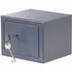 Coffre-fort compact - XCase - 5 L - A clé - Résistant aux rayures et aux contraintes mécaniques