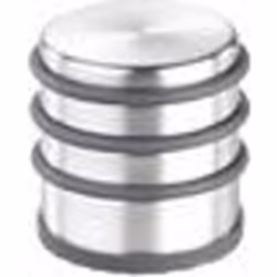 Butoir de porte - INFACTORY - Rond - Acier inoxydable - Antidérapant - Au sol
