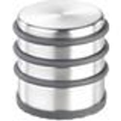Butoir de porte - INFACTORY - Rond - Acier inoxydable - Antidérapant - Au sol