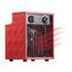 Chauffage soufflant de chantier - AGT - LV-320.pro - 2000 W - Acier - Thermostat électronique - Compact
