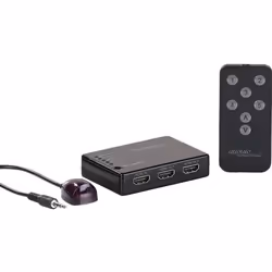 Switch HDMI - AUVISIO - 5 ports - 4K Ultra HD - HDCP - Télécommande