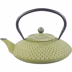 Théière - Rosenstein & Söhne - 125 litre - Fonte - Vert cuivre - Design asiatique traditionnel