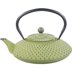Théière - Rosenstein & Söhne - 125 litre - Fonte - Vert cuivre - Design asiatique traditionnel