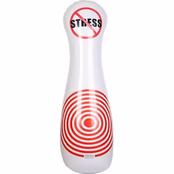 Punching-ball gonflable - PEARL - 145 cm - PVC résistant - Mixte - Sports de combat