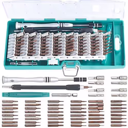 Coffret de vissage 62 pièces avec tournevis pour appareils électroniques