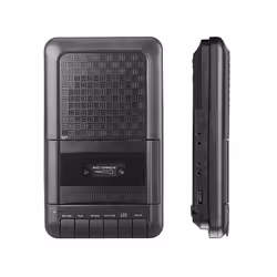 Auvisio PX-2387-919 lecteur/enregistreur cassettes Lecteur de cassette portable 1 platine(s) Noir