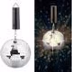 Boule disco - Non spécifié - Ø 20 cm - Moteur intégré - Fonctionne sur piles - 634 g