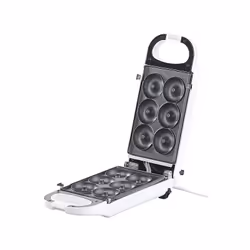 Rosenstein & Söhne NX-6921-919 machine a cupcakes et donuts 11 gâteaux 6 Donuts 700 W Noir, Blanc - Vue supplémentaire 4