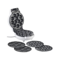 Rosenstein & Söhne NX-6920-919 machine a cupcakes et donuts Machine à fabriquer des donuts/cupcakes/cake pops 12 gâteaux 7 Donuts 600 W Noir, Blanc