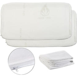Housse pour coussin - NEWGEN MEDICALS - 40 x 80 cm - Fibres daloe vera - Lavable à 60 °C - Uni