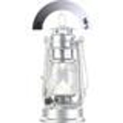Lampe-tempête LED - LUNARTEC - Argent - Rechargeable USB - 200lm - Intensité variable