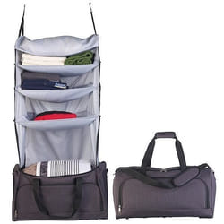 Sac de voyage pliable - XCase - Noir - Grand format - Déperlant - Polyester