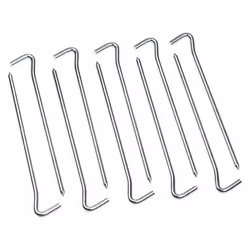 Piquets de tente - Semptec - Longueur 23 cm - Acier galvanisé - Diamètre 6 mm - Pack de 10