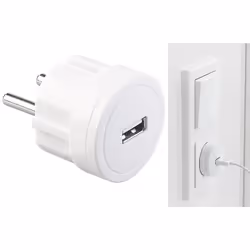 Adaptateur secteur USB - Revolt - Ultra-compact - 21 A - 105 W - Blanc