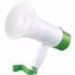 Mégaphone 10 W sans fil - INFACTORY - Batterie 6h - Enregistreur vocal - Sirène 300m