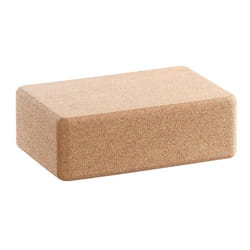 Brique de yoga - Naturel - Liège - Antidérapante - Douce au toucher - Dimensions 225x76x149mm