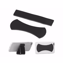 Patchs autoadhésifs - CALLSTEL - 2 patchs - Noir - Polyuréthane - Support pour smartphone