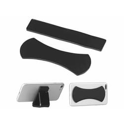 Patchs autoadhésifs - CALLSTEL - 2 patchs - Noir - Polyuréthane - Support pour smartphone