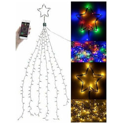 Guirlande lumineuse - LUNARTEC - 240 LED - Bluetooth - Application - Résistante à leau