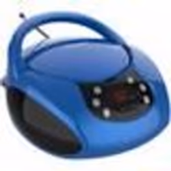 Lecteur CD portable - Auvisio - Boombox - Stéréo - Radio FM - Entrée AUX