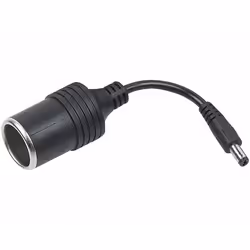 Adaptateur - REVOLT - Universel - Allume-cigare 12V - Noir - Prise creuse 55mm x 21mm