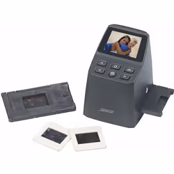 Scanner autonome 8 Mpx / 2400 dpi pour diapositives et négatifs - SOMIKON - SD-950 - USB 2.0 - 50 x 50 mm - Noir