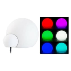 Boule lumineuse à LED solaire - Lunartec - Ø 20 cm - 60 lm - IP67 - Télécommandée