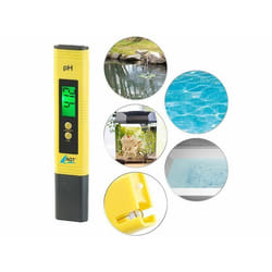 pH-mètre numérique - AGT - avec fonction ATC - écran LCD - pour piscine et aquarium