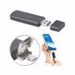 Enregistreur vocal et clé USB 2 en 1 - AUVISIO - REC-220 - Fonction VOX - 8 Go - Blanc
