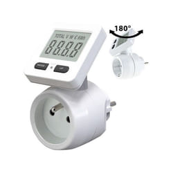 Wattmètre - Non spécifié - Écran pivotant 180° - 3.680 W - Intérieur - Électrique