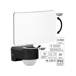 Projecteur LED - LUNARTEC - Blanc chaud - 30 W - 2200 lm - Détecteur de mouvement PIR