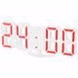 Horloge LED - Lunartec - Compacte - Chiffres à 7 segments - Luminosité réglable - Mode Nuit automatique