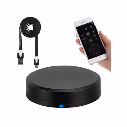 Télécommande connectée - AUVISIO - Contrôle infrarouge et ondes radio - Compatible Alexa - Noir - Programmable