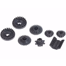 Pièces de remplacement pour nettoyeur de chaîne de vélo AGT FKR-10 Blanc Mixte