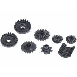 Pièces de remplacement pour nettoyeur de chaîne de vélo AGT FKR-10 Blanc Mixte