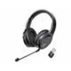 Micro-casque USB sans fil - AUVISIO - GHS-515.air - 24 GHz - 15 mètres - Microphone amovible