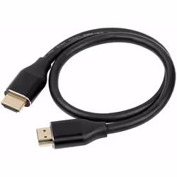 Câble HDMI High-Speed 2.1 - AUVISIO - 50 cm - Noir - HDCP 2.2/2.3 - eARC - VRR