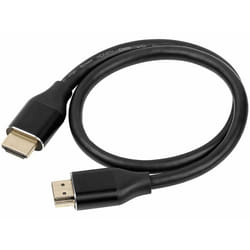 Câble HDMI High-Speed 2.1 - AUVISIO - 50 cm - Noir - HDCP 2.2/2.3 - eARC - VRR