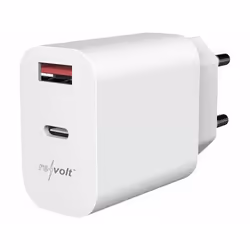 Adaptateur secteur USB-A Quick Charge 3.0 - Revolt - 20W - USB-C Power Delivery - 5V/12V - 3A