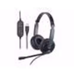 Micro-casque stéréo USB - CALLSTEL - GHS-120 - Son puissant - Microphone escamotable - Confortable