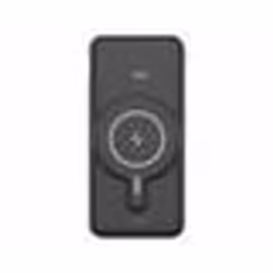 Batterie nomade 10 000 mAh compatible Qi et MagSafe PB-170 - REVOLT - Noir - Blanc - 64 mm - 17 mm - 140 mm