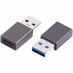 Adaptateurs USB-C vers USB-A - PEARL - USB 3.0 - Transfert jusquà 5 Gb/s - Garantie 2 ans - Aluminium