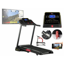 Tapis de course professionnel - LF - 522 - Connecté - Inclinaison 15° - Vitesse 16 km/h - 12 programmes