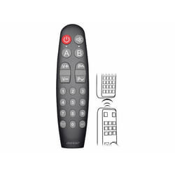 Télécommande universelle 5 en 1 - AUVISIO - Ergonomique - Compatible Samsung Sony LG Panasonic Philips