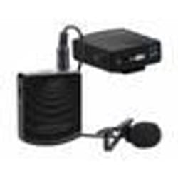 Microphone sans fil - AUVISIO - avec récepteur jack 35 mm - pour caméscopes caméras DSLR et smartphones