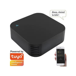 Télécommande universelle infrarouge connectée compatible Amazon Alexa et Google Assistant