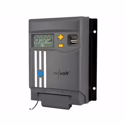 Régulateur MPPT pour panneau solaire 10 A avec port USB pour batterie 12/24 V