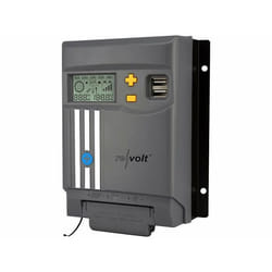 Régulateur MPPT pour panneau solaire 10 A avec port USB pour batterie 12/24 V