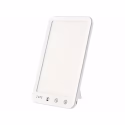Lampe de luminothérapie - LUNARTEC - CCT 10 000 lux - Blanc - 5 niveaux de luminosité - Sans UV